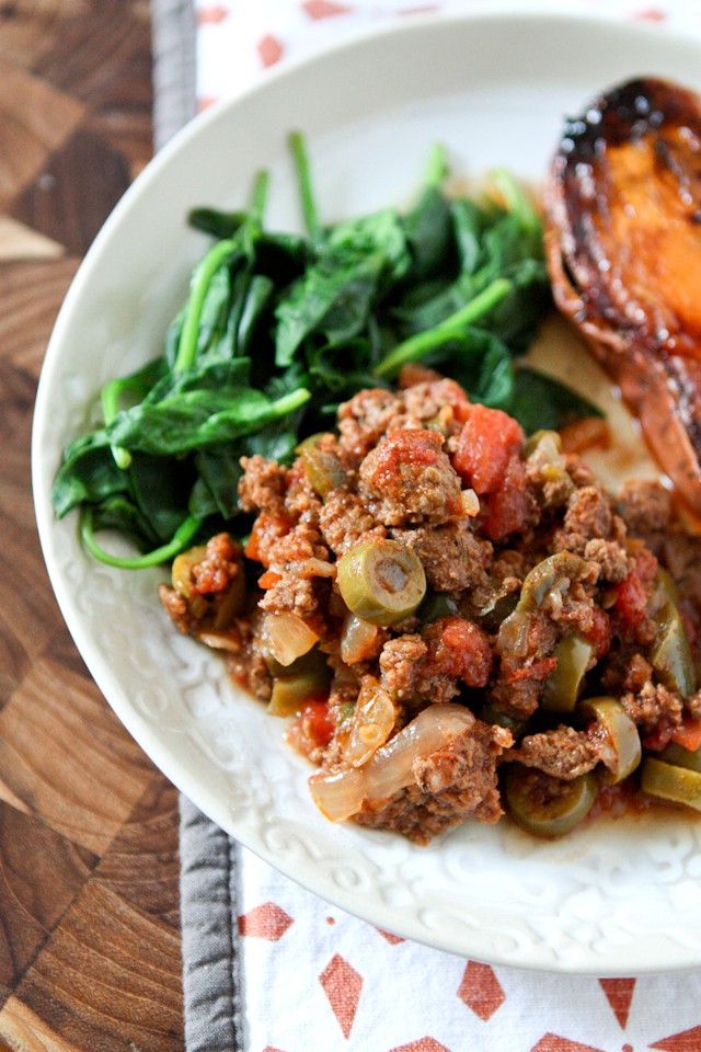 Skinnytaste slow cooker picadillo