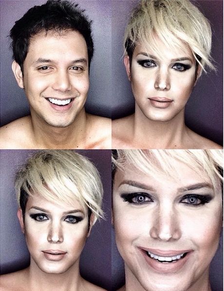 Incredible Transformations into Celebrities and Disney Characters Using Only Makeup