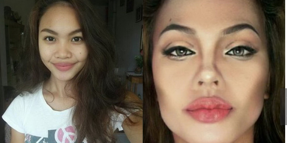 Incredible Transformations into Celebrities and Disney Characters Using Only Makeup
