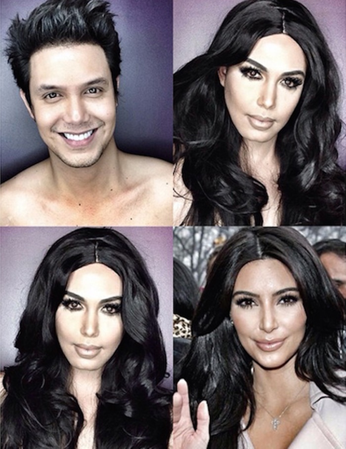 Incredible Transformations into Celebrities and Disney Characters Using Only Makeup
