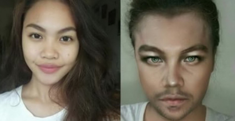 Incredible Transformations into Celebrities and Disney Characters Using Only Makeup